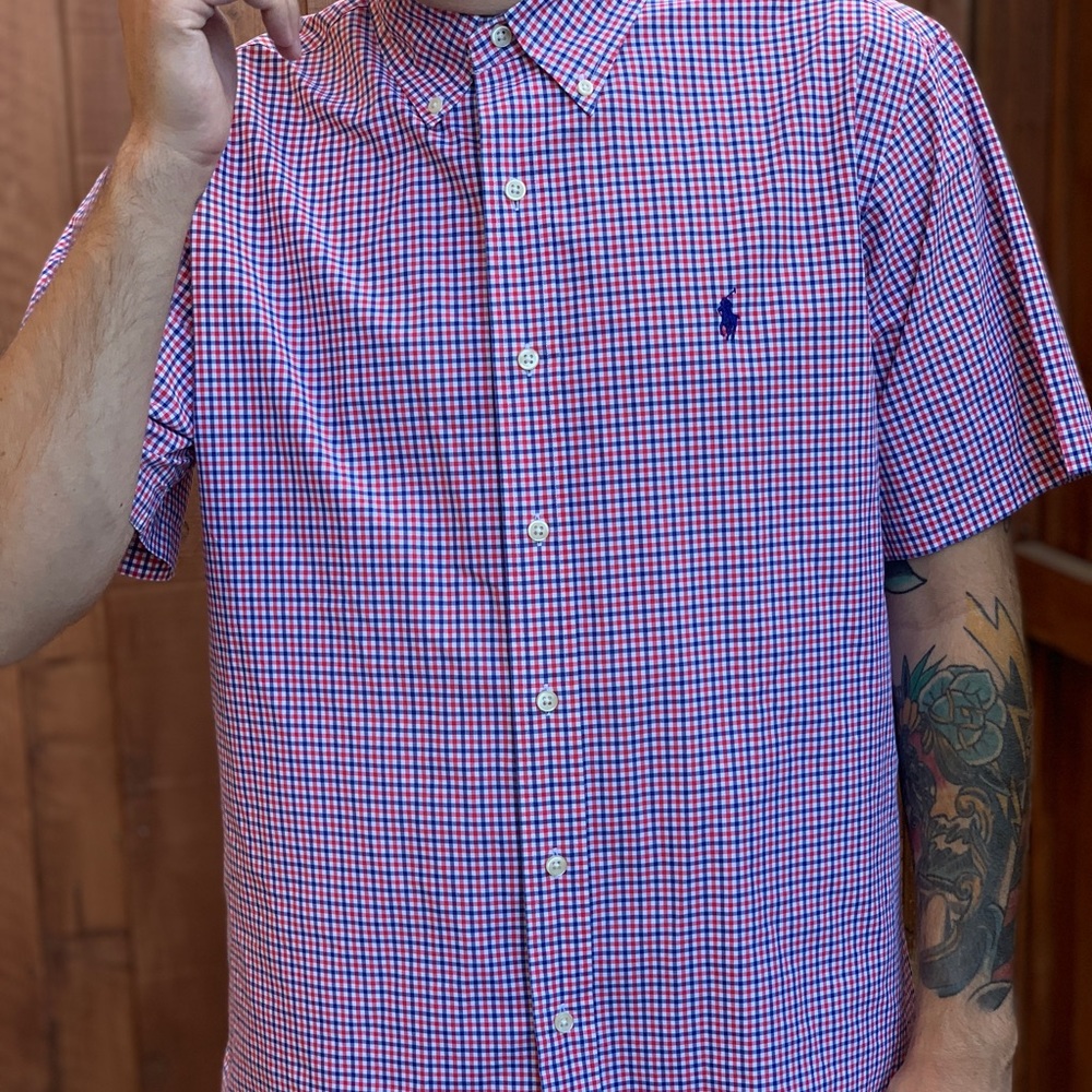 Vintage Ralph Lauren short-sleeve button up.